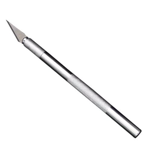 Engraving Knife Set Aluminum Alloy Engraving Knife Set Handbook Making Tools Rubber Stamp Paper-cut Model Pen Knife