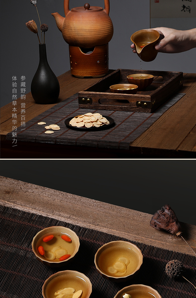 American Ginseng Root Slices 5 Year Changbai Mountain Gift Box 100g 2 Jars quality and texture