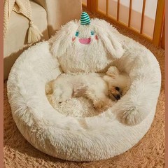 耐寒懒人沙发窝冬天保暖床狗窝中小型犬安全感睡垫小狗小猫宠物窝