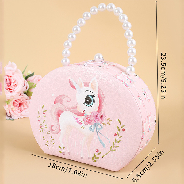 Handheld children's cartoon cute storage system