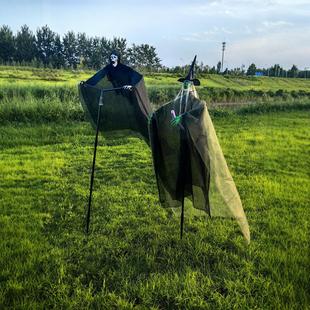 Cross-border Halloween Ghost Festival Scream ScareCrow Scarecrow Witch Evil Ghost Props Screaming Scary
