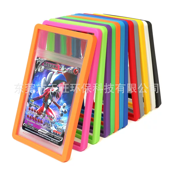 Wholesale in Stock Tpu Single-Color Psa Graded Card Sleeves Suitable for Sports Star Cards, Transparent Anti-Drop Soft Rubber Protective Case