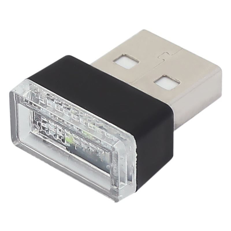 Fuente fábrica coche usb faro led no-modificación lámpara decorativa coche pie iluminación coche lámpara de aire