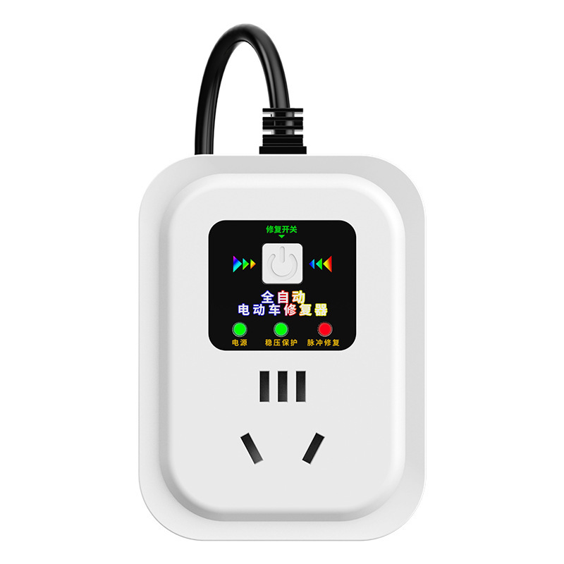 Nuevo regulador de voltaje de pulso de vehículo eléctrico actualizado reparador de carga activación de un botón reparador de batería de vehículo eléctrico general