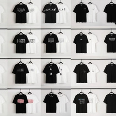 クロスボーダーメゾンマルジェラマルジェラデジタル印刷MM6純綿高品質メンズTシャツ