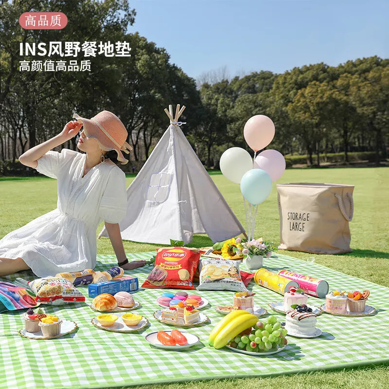 녹색 격자 [방수 경량 + 꽃과 풀이 달라붙지 않음] 접이식 --- 카운트다운 특가