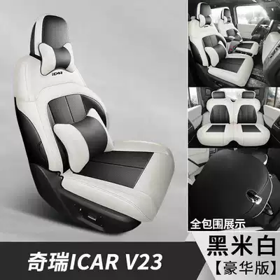 seat cushions, iCARV23 special seat — Modelə uyğun (Original) oturacaq örtükləri - black-and-white-deluxe-edition-note-the-model-year