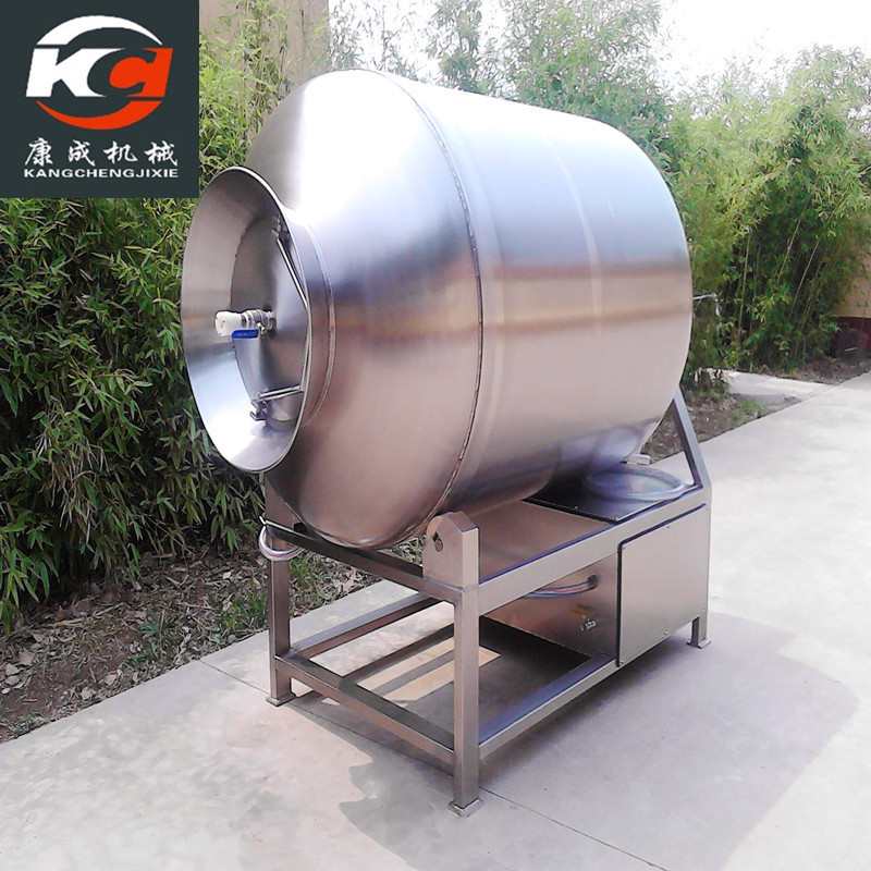 热卖800L酱板鸭真空滚揉机 肉类制品滚揉腌制机 呼吸式熏鸡滚揉机