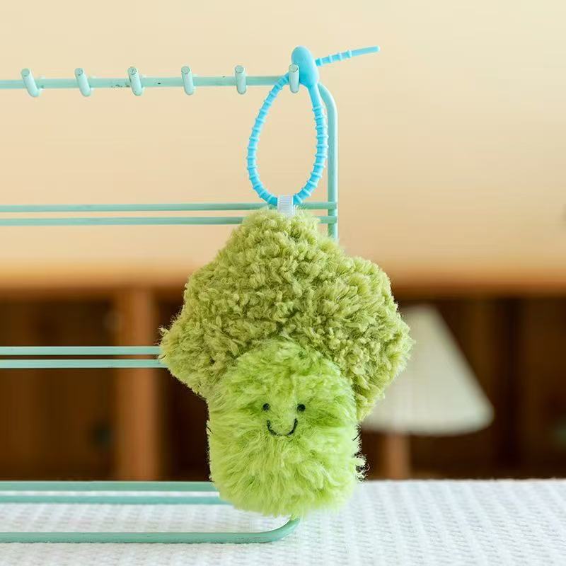 Simulación de frutas y verduras juguetes de peluche colgante repollo fruta muñeca llavero muñeca boda máquina de lanzamiento muñeca