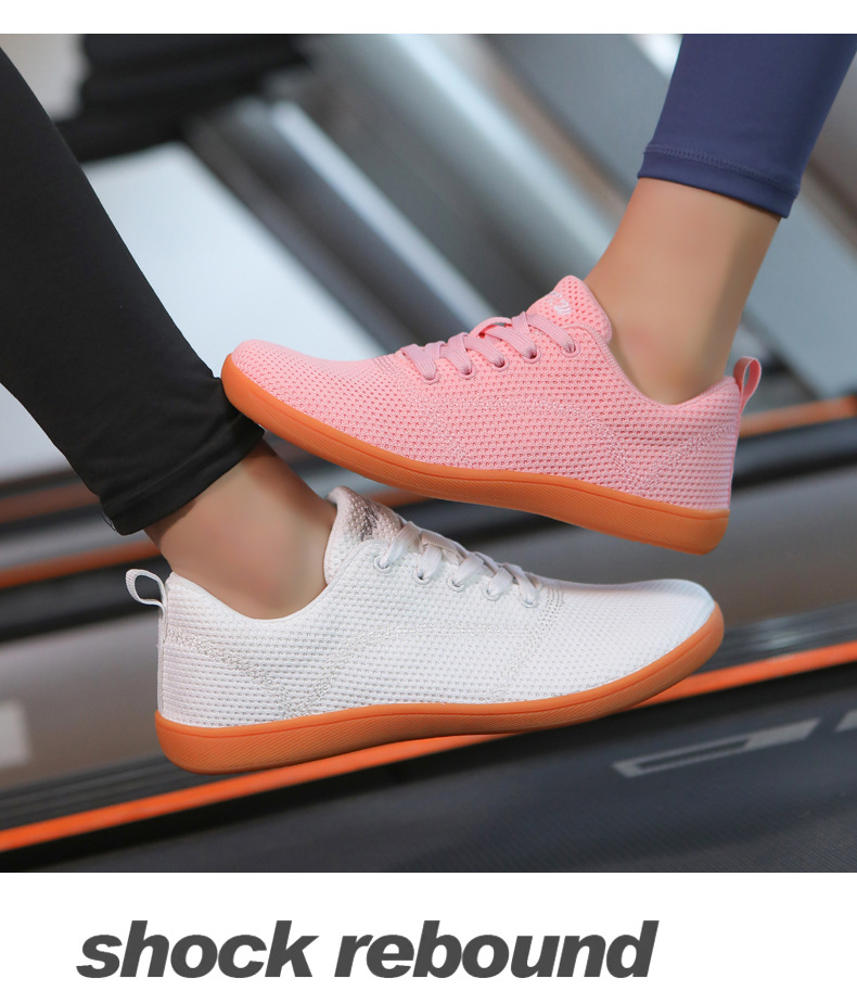 Scarpe da passeggio a piedi nudi con punta larga per donna, scarpe da trail minimaliste, traspiranti e comode_voghion.com