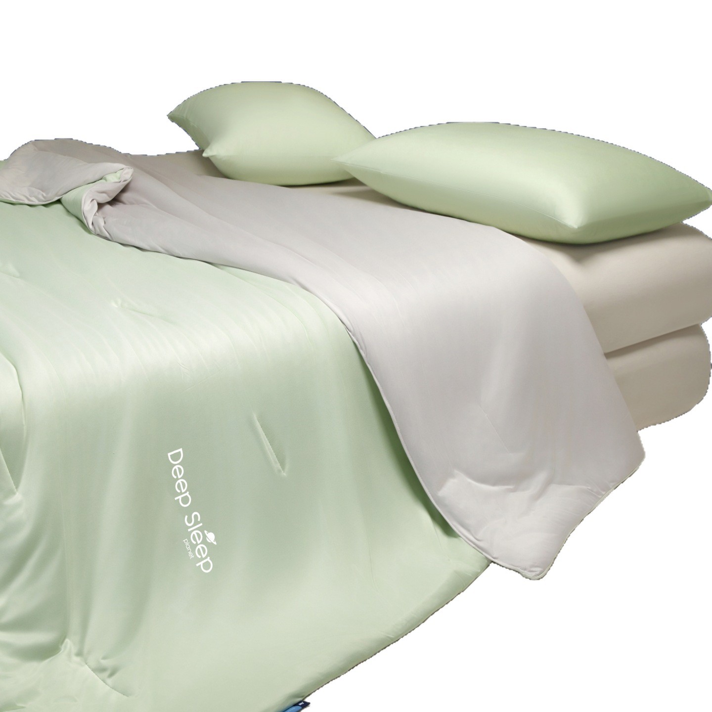 Ya Duo algodón de punto de verano colcha de aire acondicionado es dormir profundo, control de temperatura, colcha de verano transpirable, colcha de seda de verano fría para una sola persona