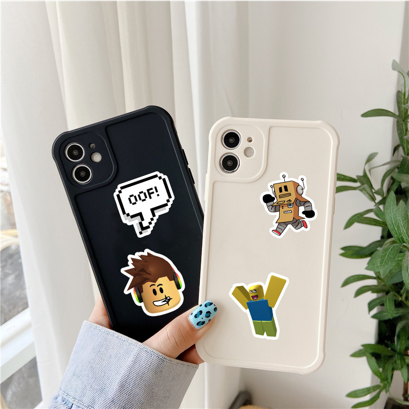50 piezas de roblox periférico equipaje teléfono móvil tableta coche casco graffiti DIY graffiti pegatinas