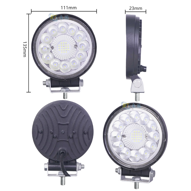 LED de alta potencia lámpara de trabajo de automóvil carcasa de lámpara de carretilla elevadora carcasa de lámpara de automóvil accesorios de carcasa de lámpara de automóvil fundición a presión image 3