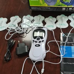 ホワイトデュアル出力理学療法器具マッサージャー