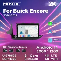 Применимо к Opel Buick Encore 2016-2018 Измените экран навигации Carplay Android Bluetooth заднего вида