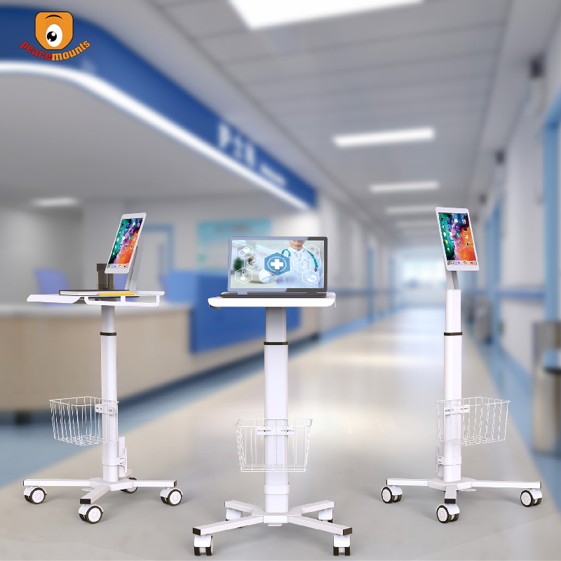 Manufacturer Supplies Medical Carts, Multi-Functional Lifting Mobile Beauty Salon Dental Instruments and Equipment Medical Carts