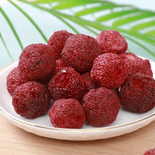 Freeze-dried dried bayberry manufacturers wholesale net weight multiple specifications bubble bayberry juice flower and fruit tea wholesale bayberry grains