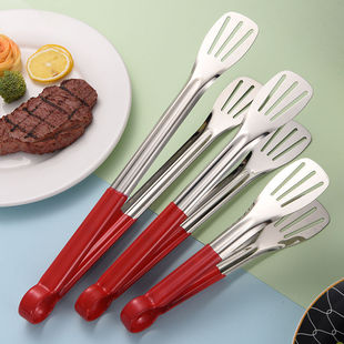Stainless Steel Food Clips for Life, Steak Barbecue Clips, Kitchen Pancake Clips, Vegetable Baking, Multiple Uses Shanting