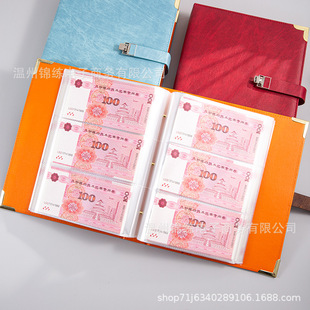 New Cash Savings Book Commemorative Savings Storage Book Bill Holder Collection Book Deposit Slip 100,000+ Wholesale
