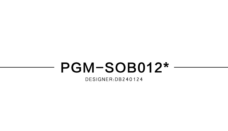 Túi cầm tay Golf PGM nam dung tích lớn 25x12x12 cm — SOB012-Màu đen chi tiết 19