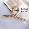 Brand hairgrip from pearl, big crab pin, shark, hairpins, internet celebrity, South Korea