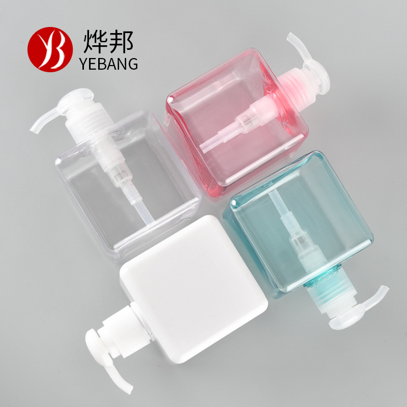 PETGQuartet250ml Lotion Bottle Shower Gel Hand Sanitizer Bottle Replacement Bottle Repackaged Lotion Bottle