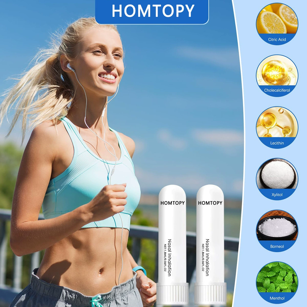 Охлаждающий стик для снятия сонливости во время урока и вождения, новый продукт для пересечения границ, ингаляционное масло для носа, стик для пробуждения носа