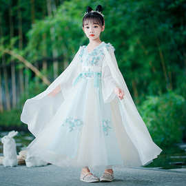 女童汉服2026新款超仙古装襦裙中国风儿童唐装小女孩古风连衣裙