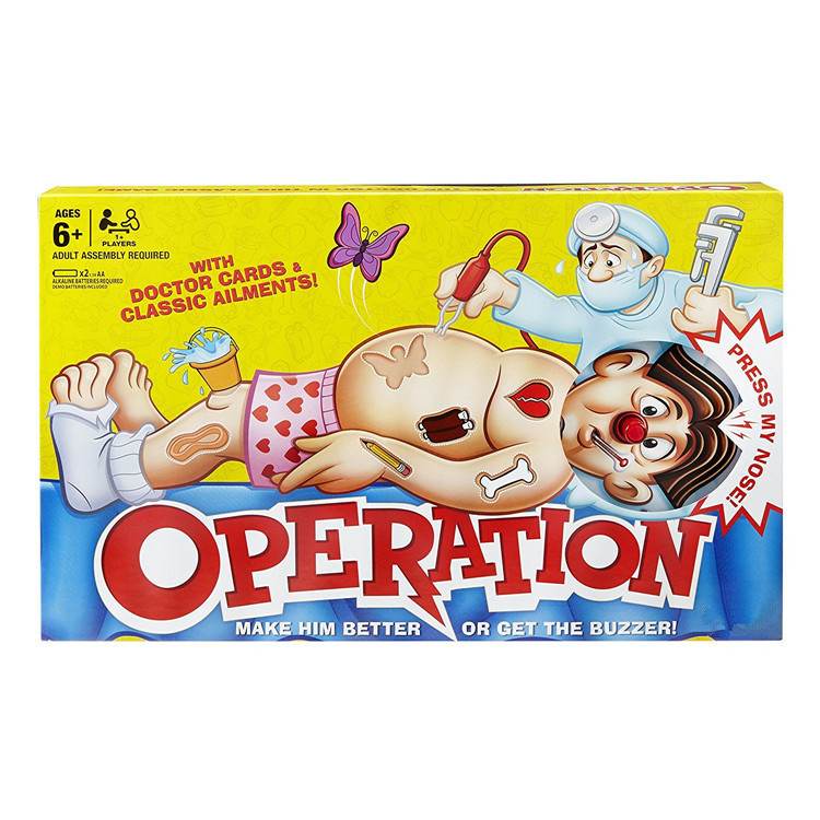 Juego de operaciones Hedbanz El juego de la vida