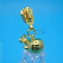 3d立体定制镀金金属拉链头
