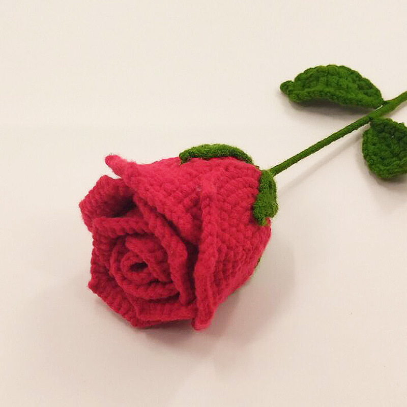 Producto terminado-copa de vino Rose Red grande