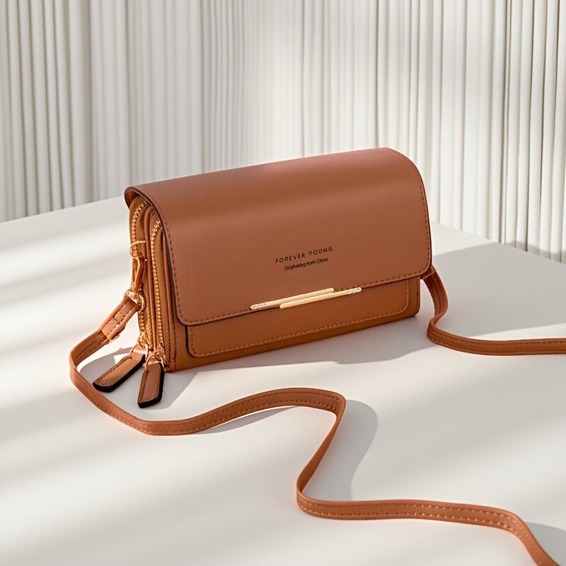 Nueva Cartera de moda de las mujeres de estilo coreano multi-tarjeta de embrague de gran capacidad casual bolso de hombro bolso del teléfono móvil al por mayor