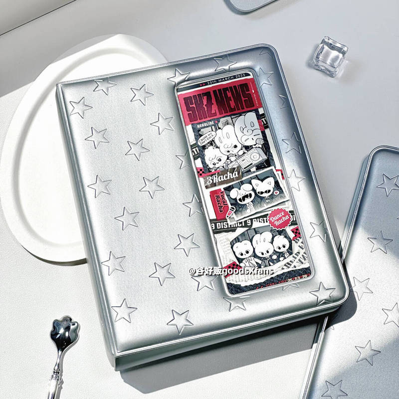 Guhao Sells Star Trace Life Four-Frame Card Holder, Four-Shot Photo Protection and Storage Ins Simple Small Card Holder Hd