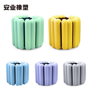 Factory Direct Adjustable Silicone Weight-bearing Bracelet Running Jumping Weight-bearing Sandbag Sports Fitness Swimming Yoga Hand