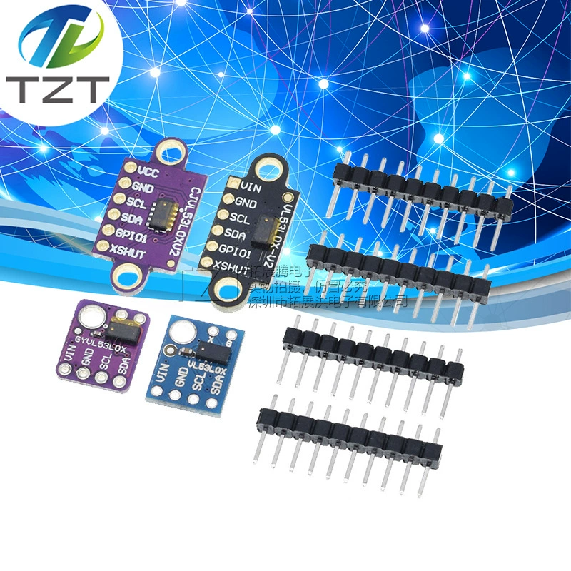 GY-530 VL53L0X лазерный датчик дальности ToF Модуль датчика дальности времени полета