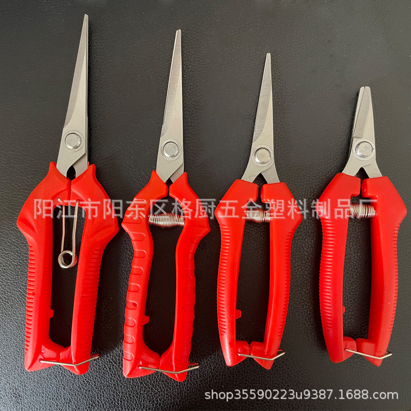 不锈钢修枝剪家用园林剪葡萄果树摘果剪荔枝剪现货