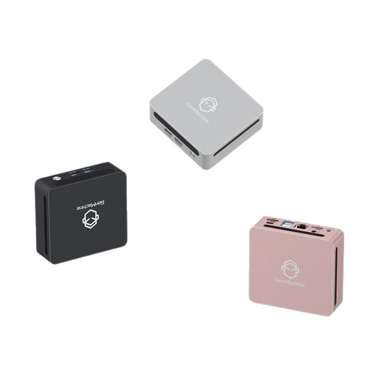 Мини-ПК GenMachine R7-6800H USB4/высокая производительность/металлический игровой офисный мини-компьютер с портом 2.5G