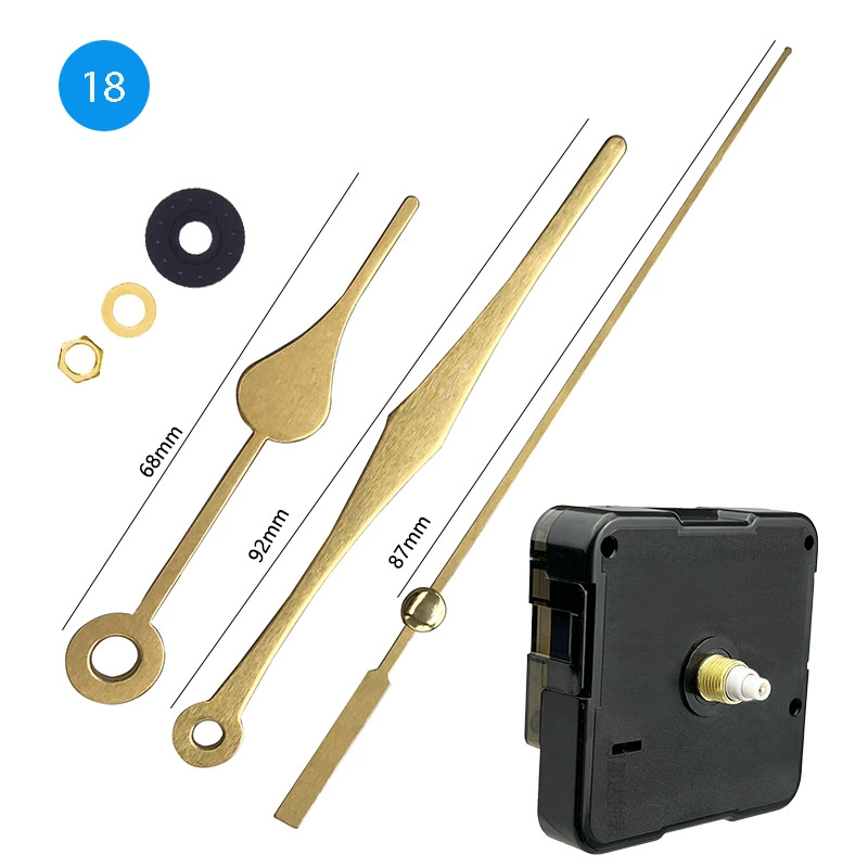 Cross -border spot static hanging clock movement, table clock clock movement, DIY clock movement clock chip core, multiple specifications