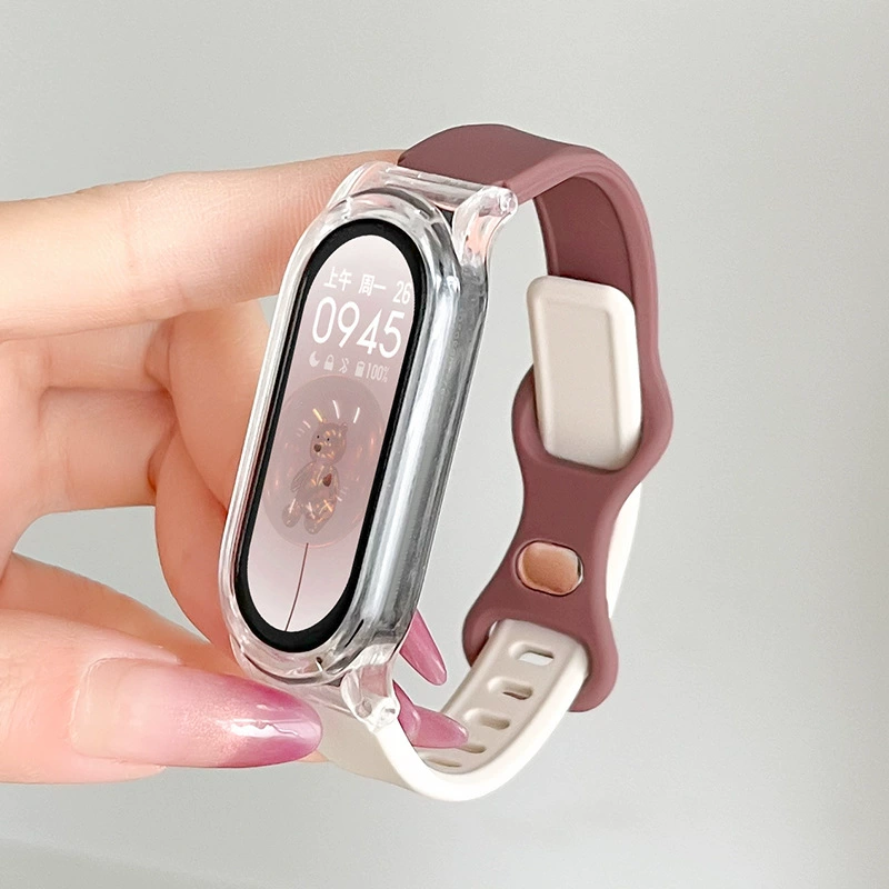 Ремешок для Xiaomi Mi Band 10/9/8/7 NFC — универсальный заменяемый, многоцветный летний браслет