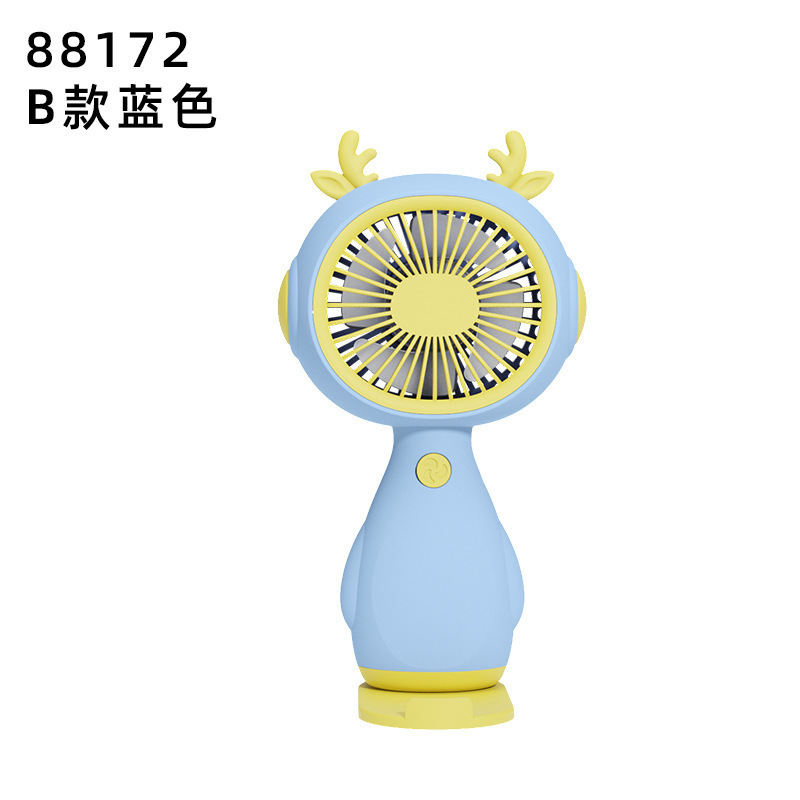 創造的な新型ミニ子供用手持ち扇風機、学生向けポータブルUSB充電式扇風機|undefined