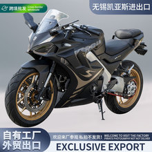 出口杜卡森DK400摩托车USBC充电双缸水冷摩托车整车全新燃油跑车