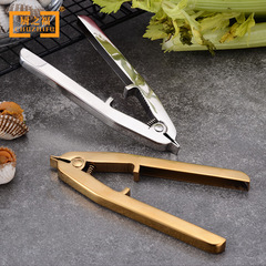 Kitchen gadgets zinc alloy clam opener blood clam opener household multi-functional clam opener crab clamp nut clamp