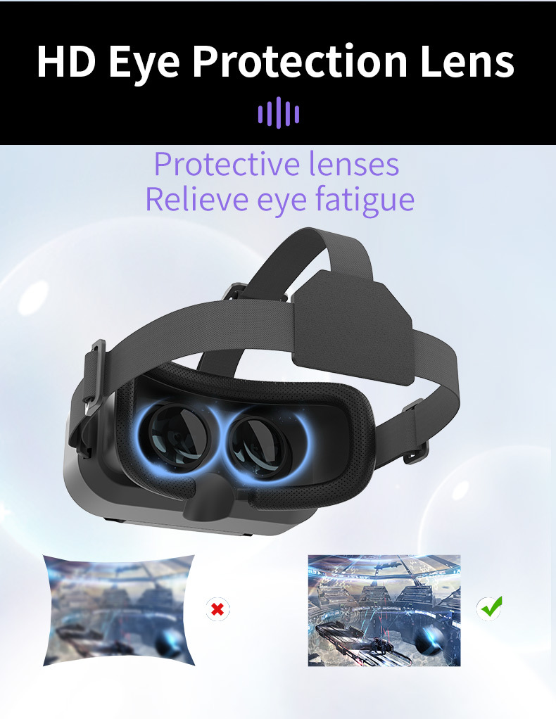 Cross-border G13 head-mounted helmet virtual reality Thousand Illusion Magic Mirror vr glasses Mobile 3d glasses vr in stock undefined