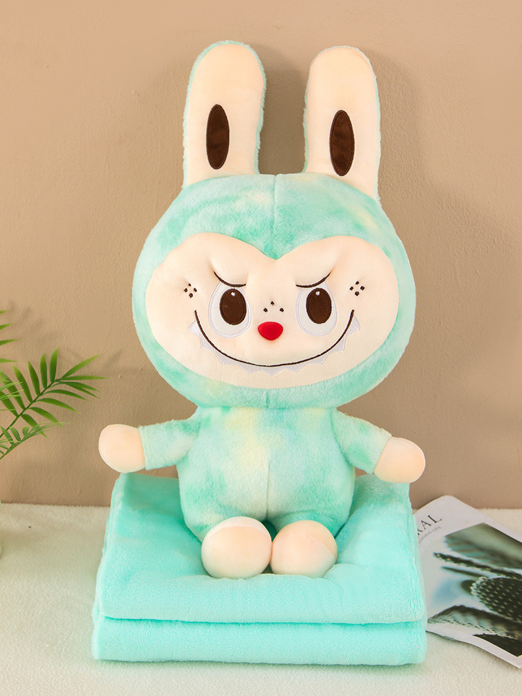 Oficina de dibujos animados almohada edredón de doble propósito almohada cojín del coche multi-funcional manta siesta Comercio exterior al por mayor