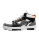 Men's High-top Shoes 2024 New Fashionable All-match Student Sports Casual Shoes Student Soft Sole Increased Non-slip Flat Shoes