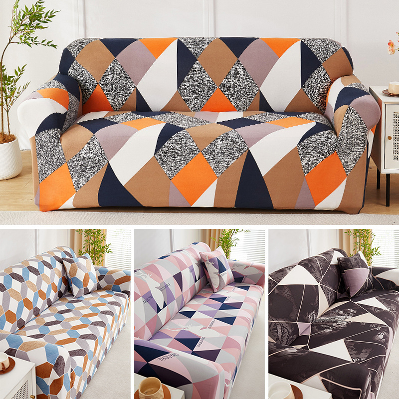 High elastic printing sofa cover universal sofa cover full cover fabric combination cross-border foreign trade wholesale factory direct sales