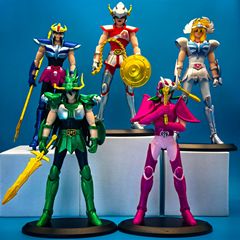 聖闘士星矢フィギュア紫龍氷河瞬一輝置物模型周辺アニメ五型天馬アンドロメダ