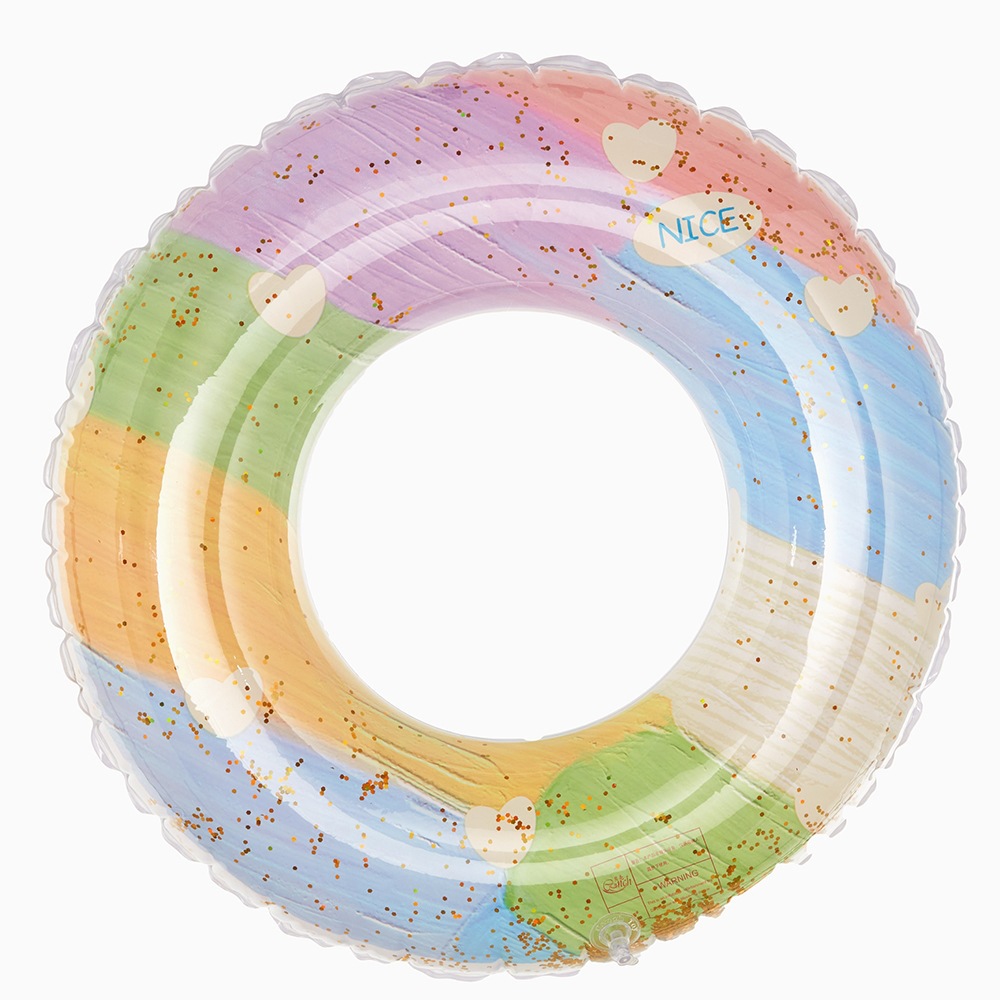Xiaoxiao ins red inflada engrosada círculo de natación colorido círculo de brazo adulto para aumentar el círculo flotante para hombres y mujeres gordos