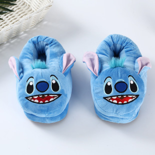 Star Baby Stuffy Plush Home Cotton Slippers Animation All-inclusive Home Indoor Warm Cotton Slippers