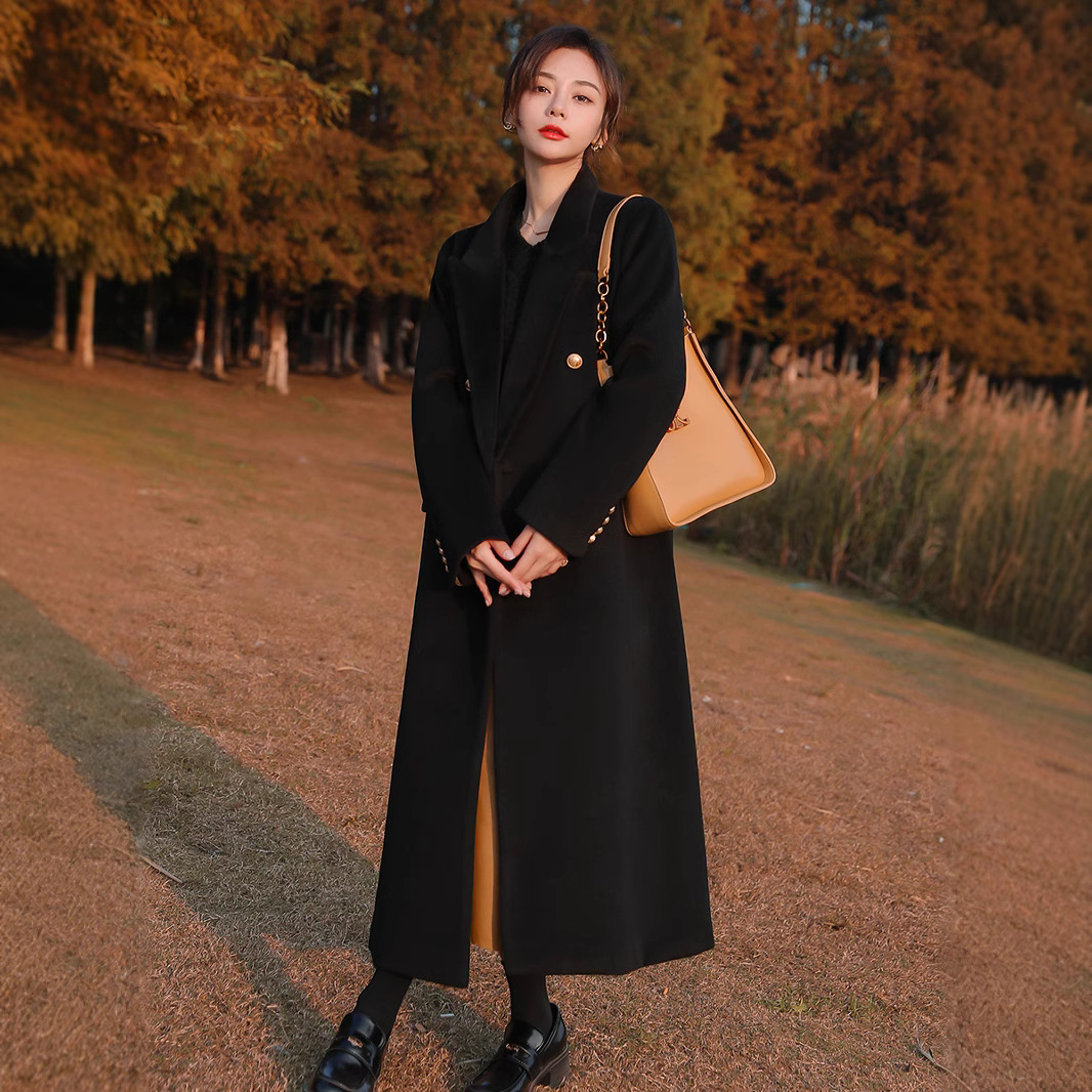  冬  L-5XL 大きいサイズ ロングコート